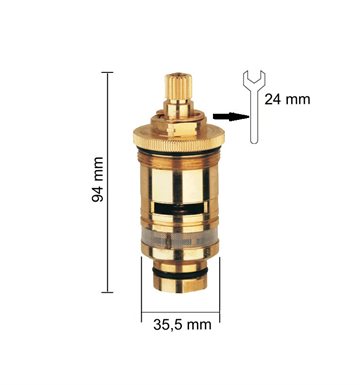 Grohe Termostat Element Compact 47024